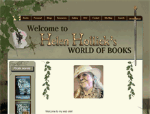 Tablet Screenshot of helenhollick.net